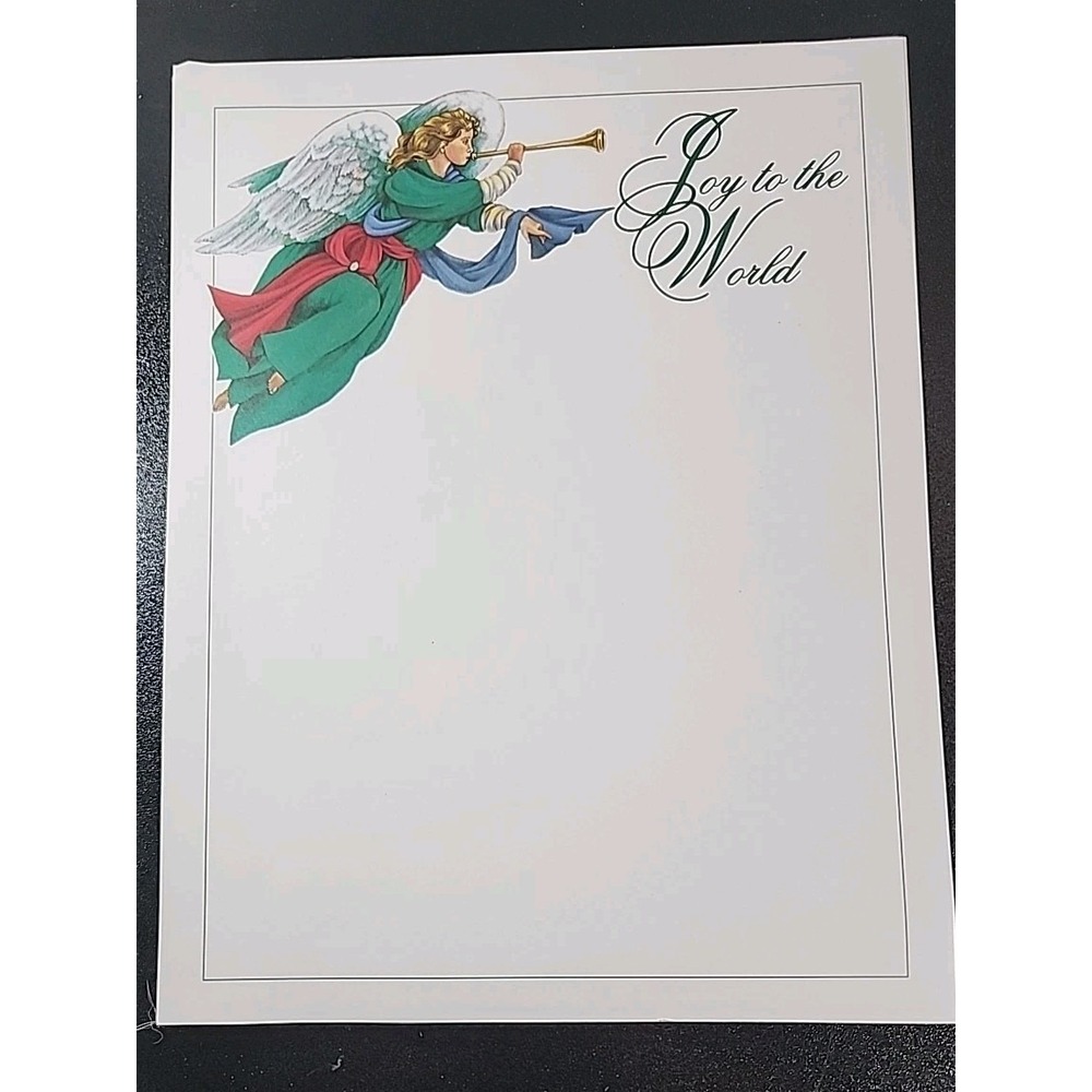 30 Sheets Computer Stationary Christmas Letter Announcments, Junk Journal Paper